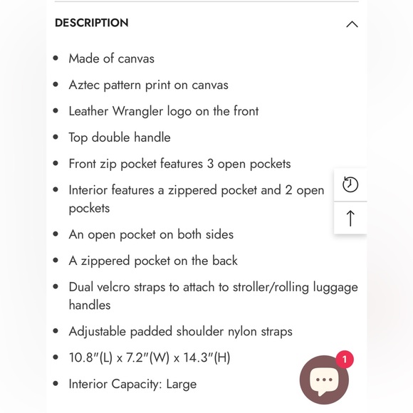 W R A N G L E R  D I A P E R  B A G - Picture 2 of 8